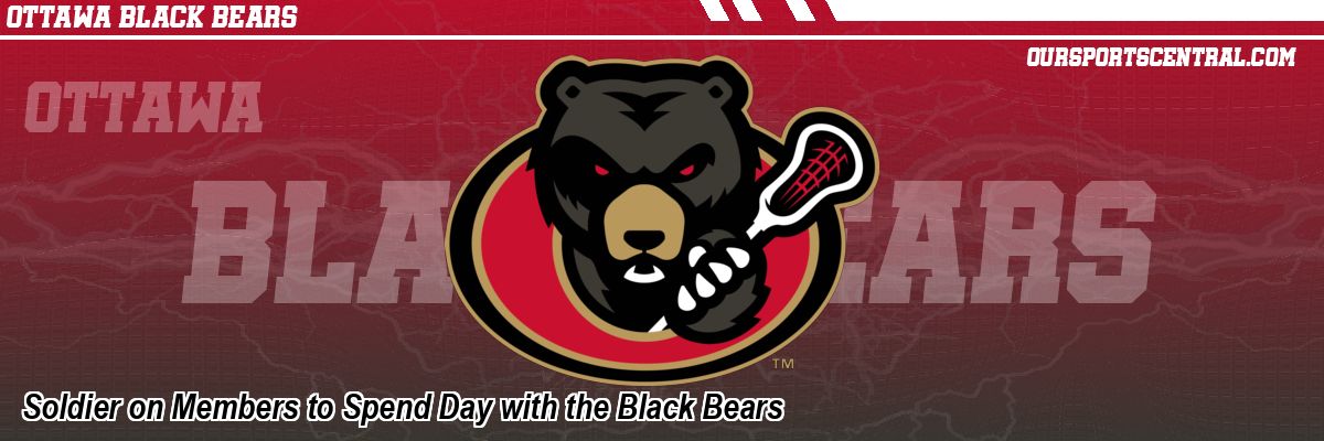 Soldier on Members to Spend Day with the Black Bears