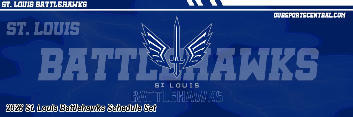 2026 St. Louis Battlehawks Schedule Set