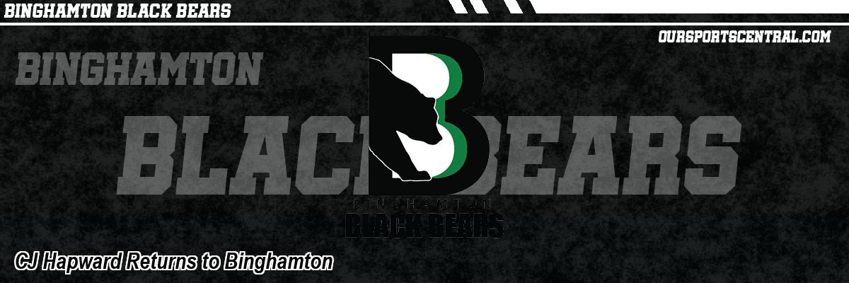 CJ Hapward Returns to Binghamton