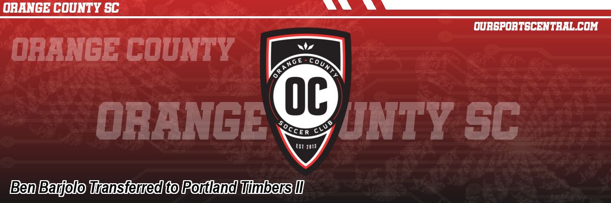 Ben Barjolo Transferred to Portland Timbers II