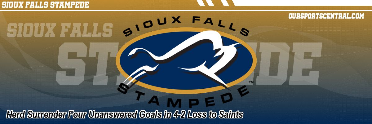 Herd Surrender Four Unanswered Goals in 4-2 Loss to Saints