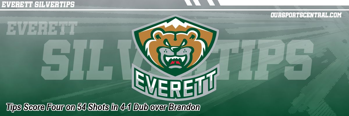 Tips Score Four on 54 Shots in 4-1 Dub over Brandon