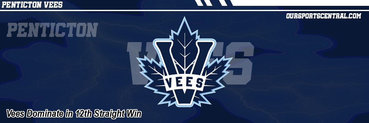 Vees Dominate in 12th Straight Win