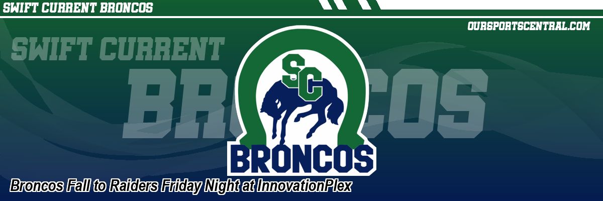 Broncos Fall to Raiders Friday Night at InnovationPlex