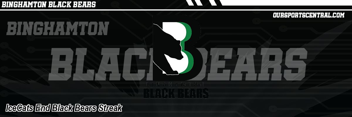 IceCats End Black Bears Streak