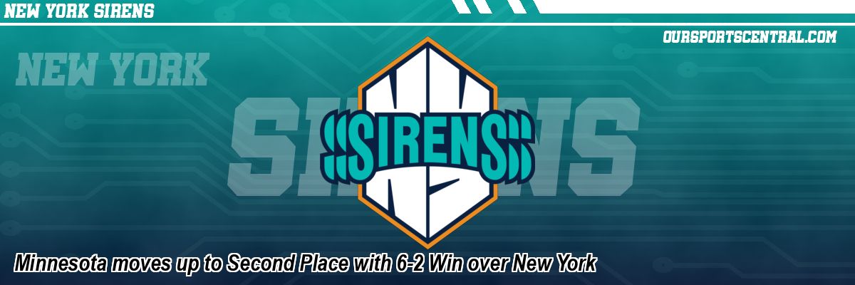Minnesota moves up to Second Place with 6-2 Win over New York