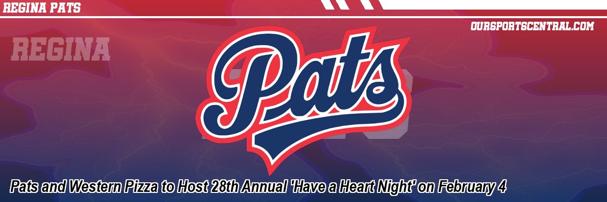 Pats and Western Pizza to Host 28th Annual 'Have a Heart Night' on February 4