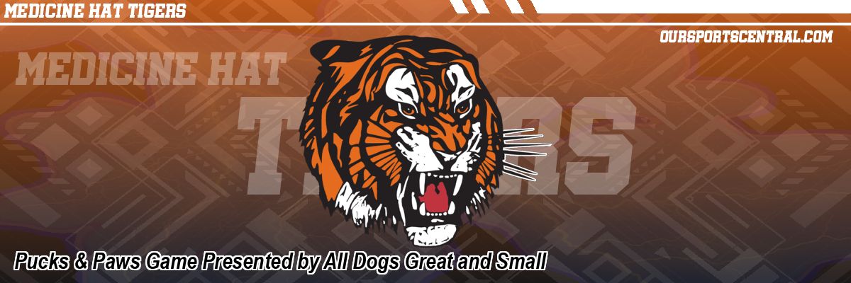 Pucks & Paws Game Presented by All Dogs Great and Small