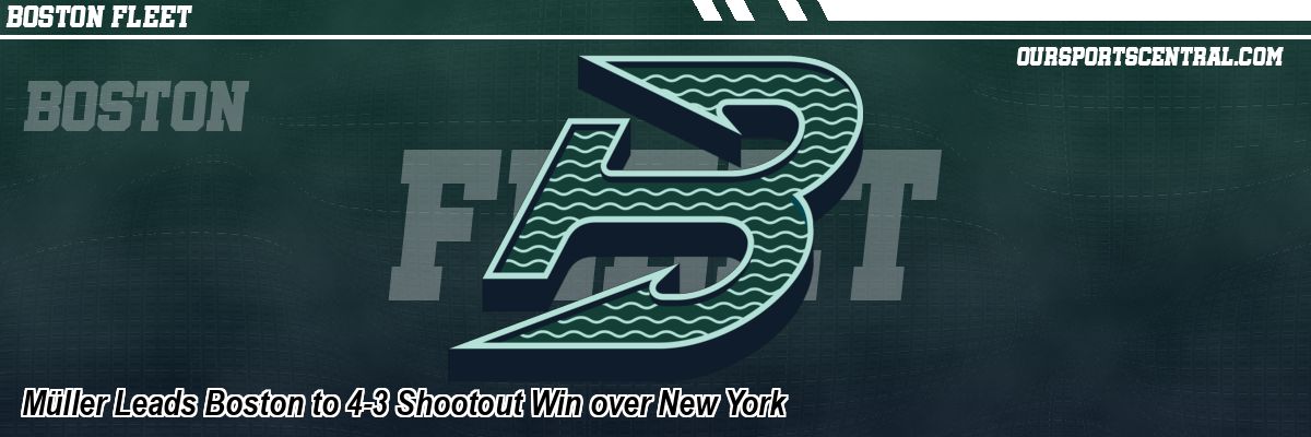 Müller Leads Boston to 4-3 Shootout Win over New York