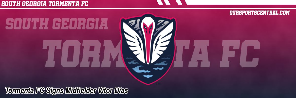 Tormenta FC Signs Midfielder Vitor Dias
