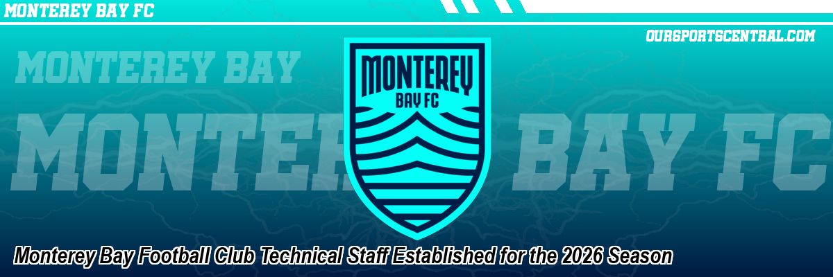 Monterey Bay Football Club Technical Staff Established for the 2026 Season