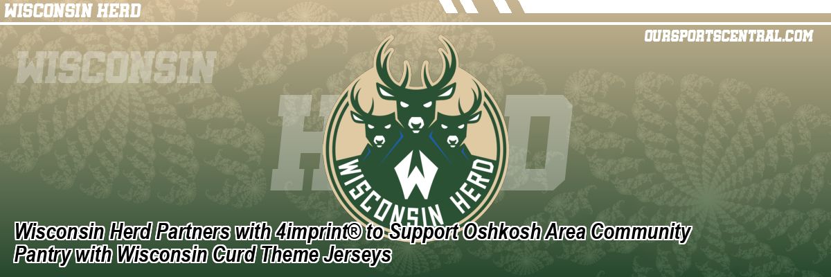 Wisconsin Herd Partners with 4imprint® to Support Oshkosh Area Community Pantry with Wisconsin Curd Theme Jerseys
