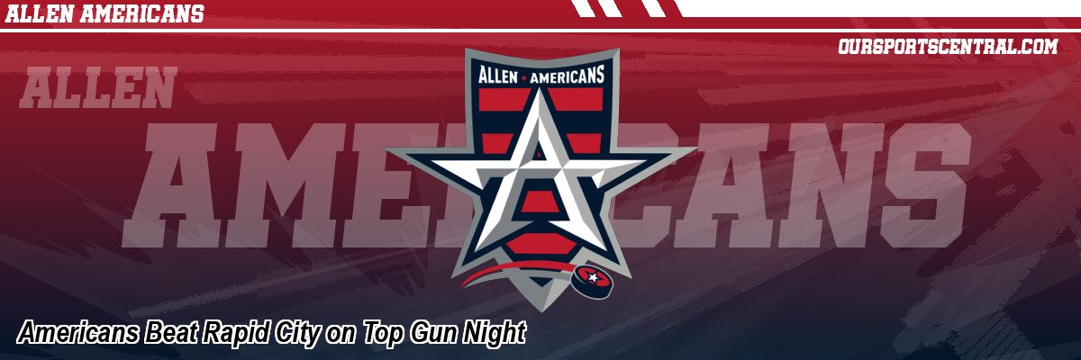 Americans Beat Rapid City on Top Gun Night