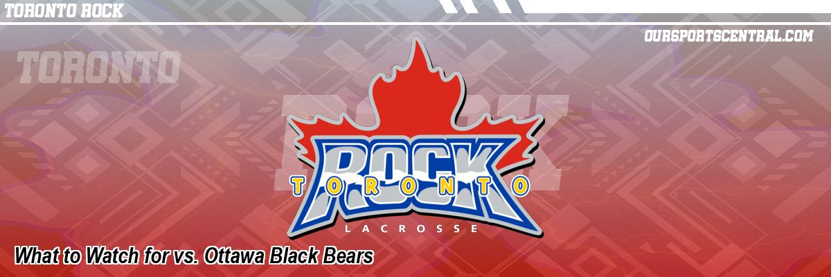 What to Watch for vs. Ottawa Black Bears