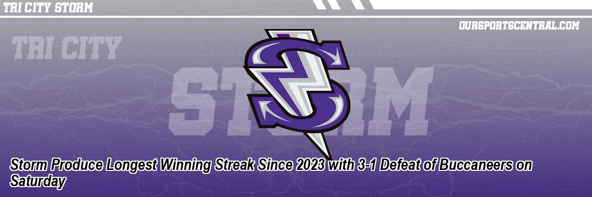 Storm Produce Longest Winning Streak Since 2023 with 3-1 Defeat of Buccaneers on Saturday
