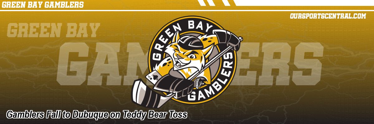 Gamblers Fall to Dubuque on Teddy Bear Toss