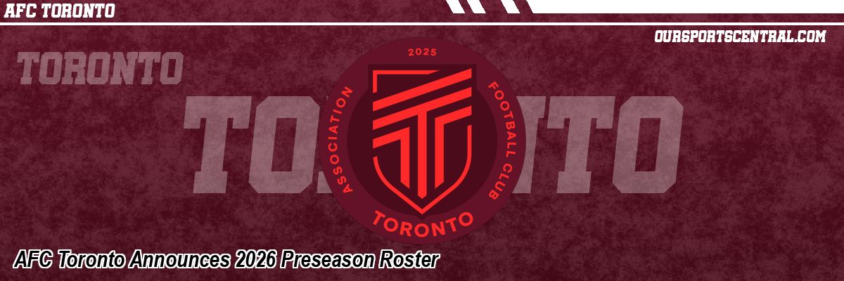 AFC Toronto Announces 2026 Preseason Roster