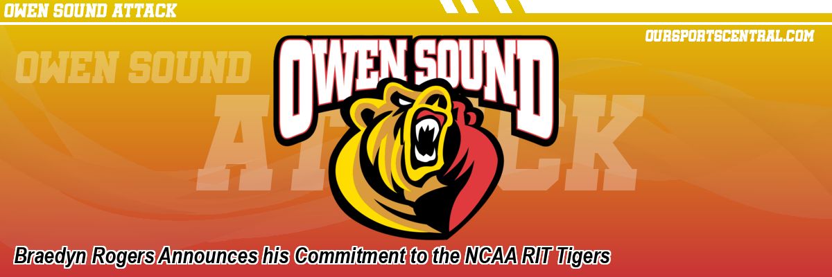 Braedyn Rogers Announces his Commitment to the NCAA RIT Tigers