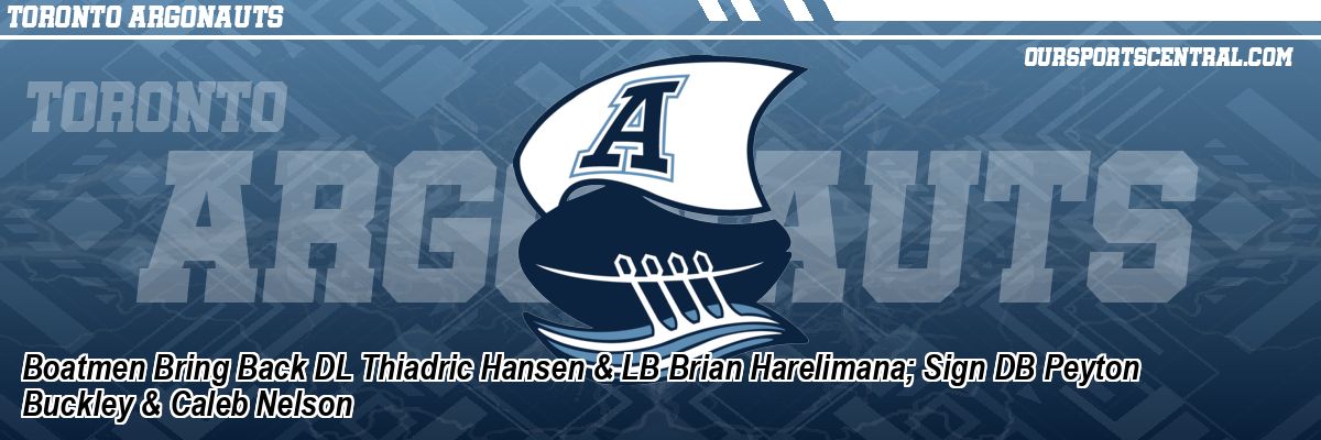 Boatmen Bring Back DL Thiadric Hansen & LB Brian Harelimana; Sign DB Peyton Buckley & Caleb Nelson