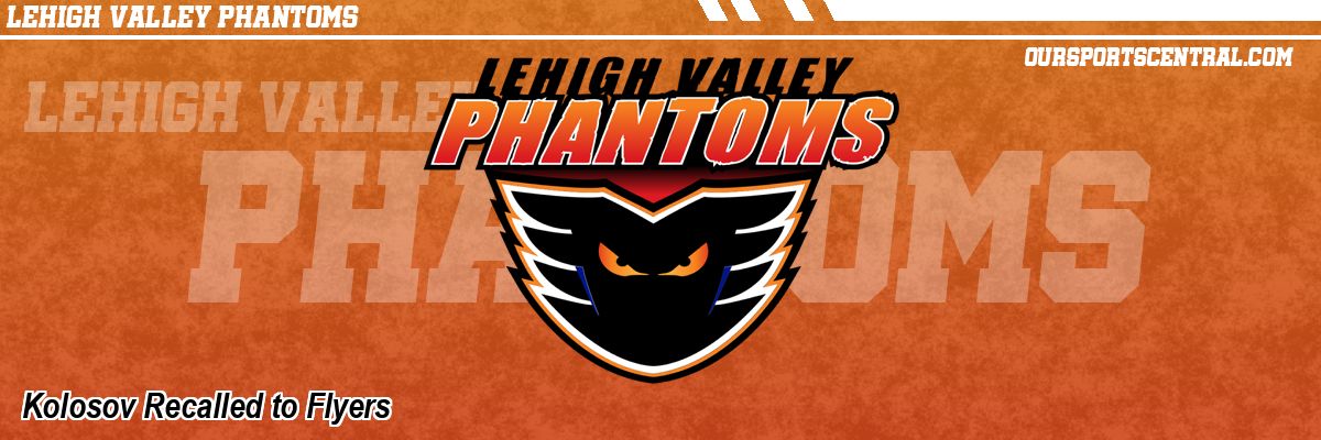 Kolosov Recalled to Flyers