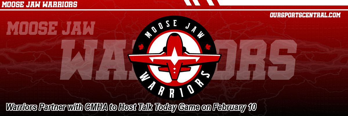 Warriors Partner with CMHA to Host Talk Today Game on February 10