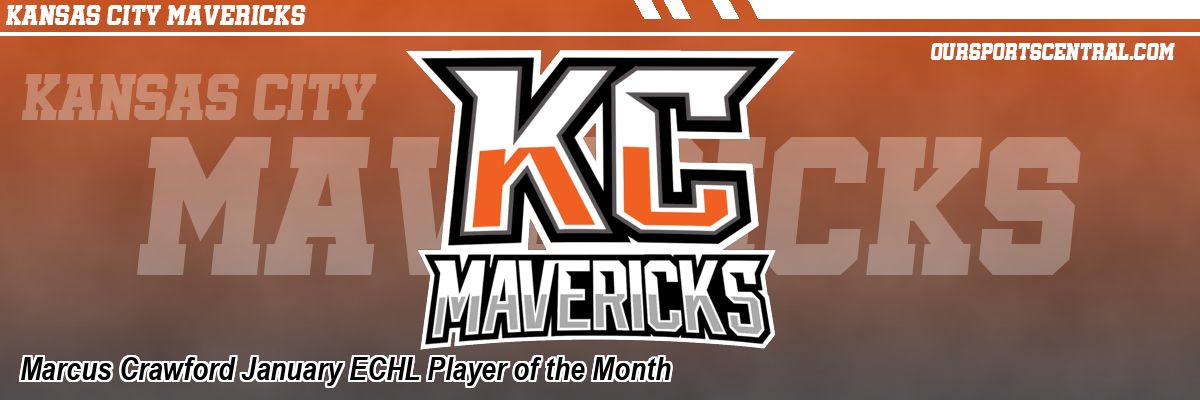 Marcus Crawford January ECHL Player of the Month
