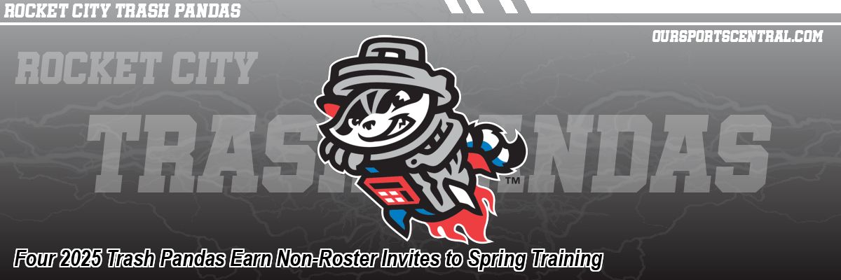Four 2025 Trash Pandas Earn Non-Roster Invites to Spring Training