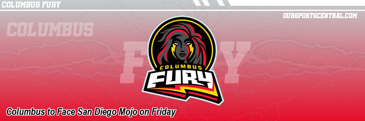 Columbus to Face San Diego Mojo on Friday