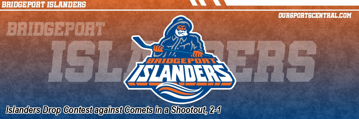 Islanders Drop Contest against Comets in a Shootout, 2-1