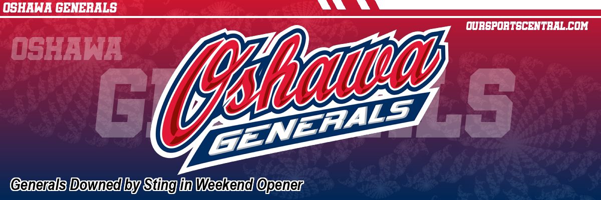 Generals Downed by Sting in Weekend Opener