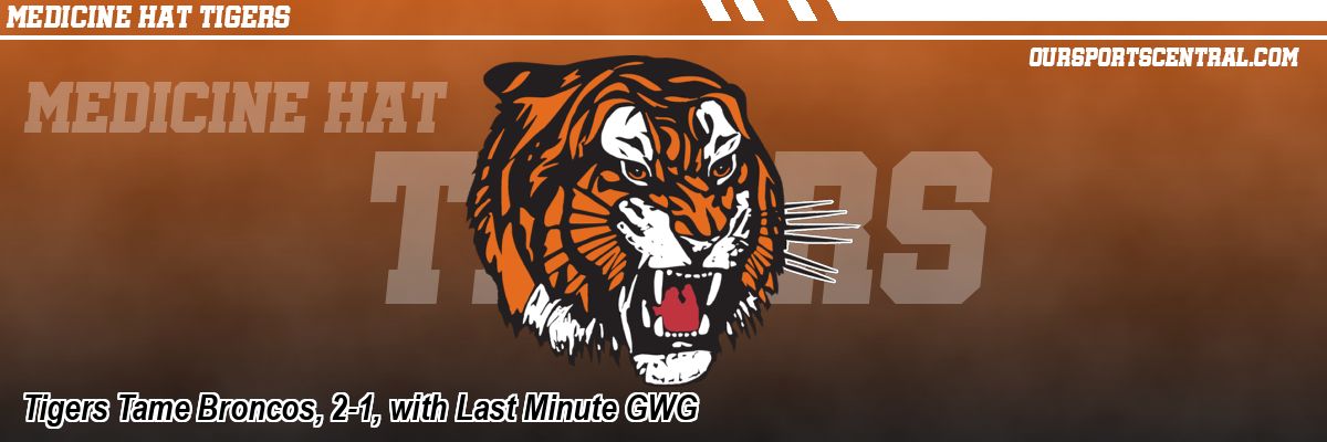 Tigers Tame Broncos, 2-1, with Last Minute GWG