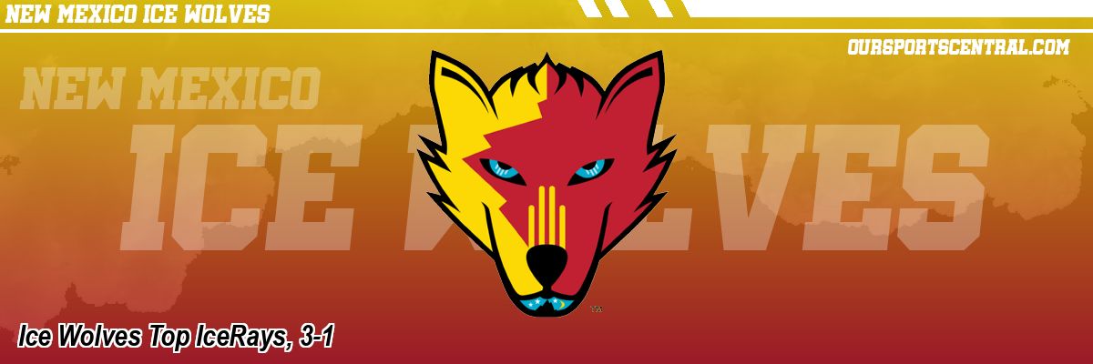 Ice Wolves Top IceRays, 3-1