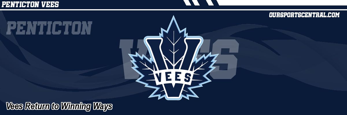 Vees Return to Winning Ways