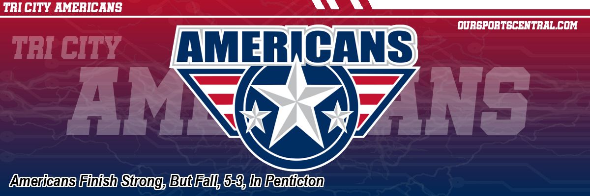 Americans Finish Strong, But Fall, 5-3, In Penticton