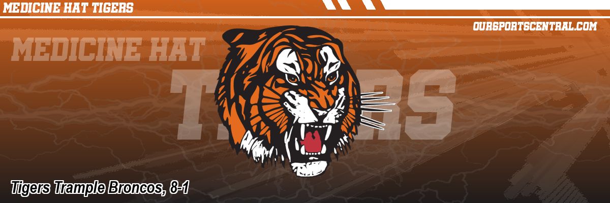 Tigers Trample Broncos, 8-1