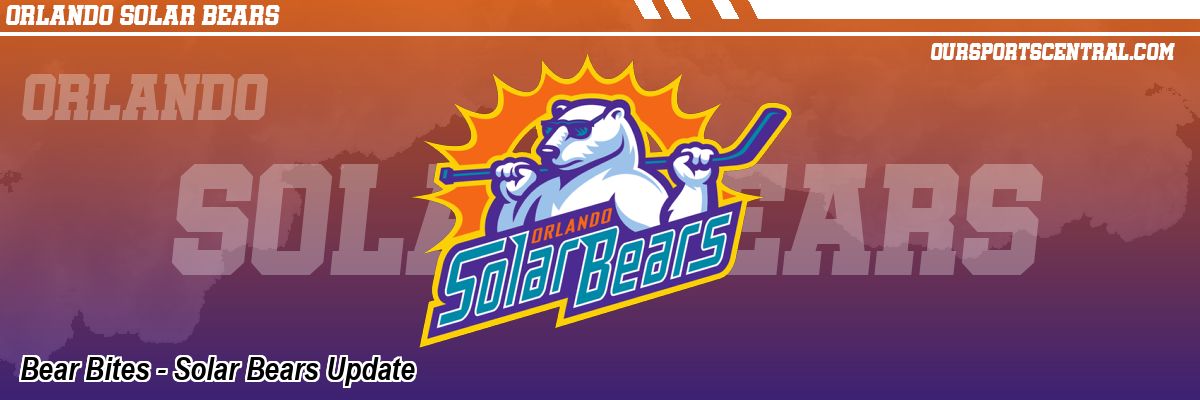 Bear Bites - Solar Bears Update