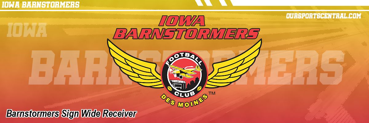 Barnstormers Sign Wide Receiver