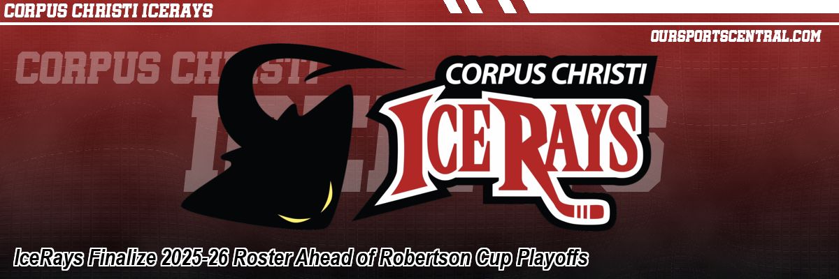 IceRays Finalize 2025-26 Roster Ahead of Robertson Cup Playoffs