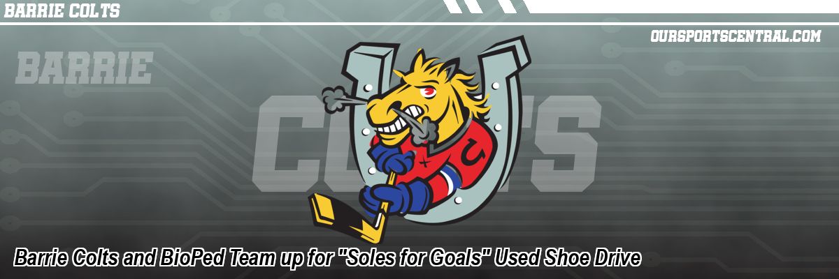 Barrie Colts and BioPed Team up for 