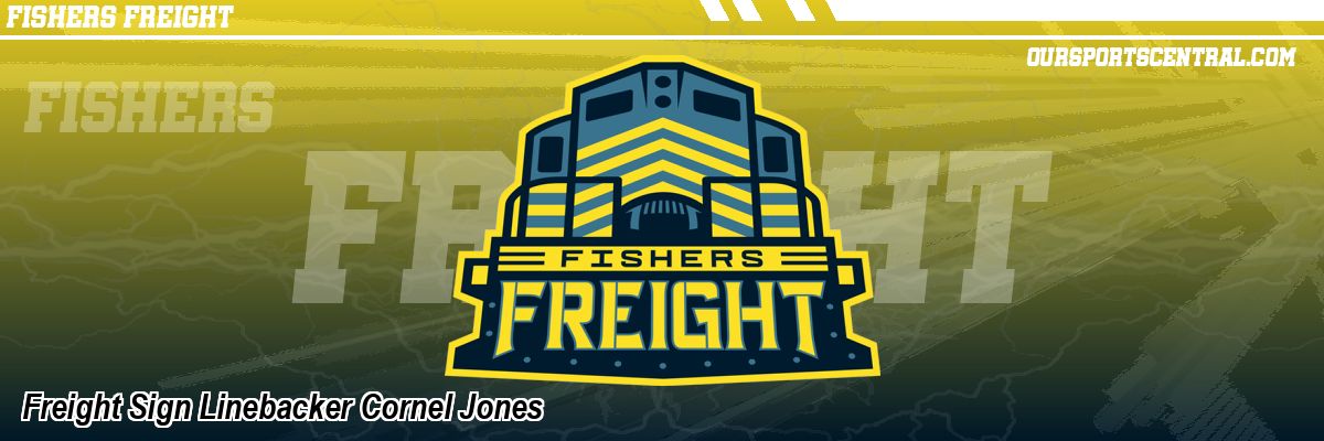 Freight Sign Linebacker Cornel Jones