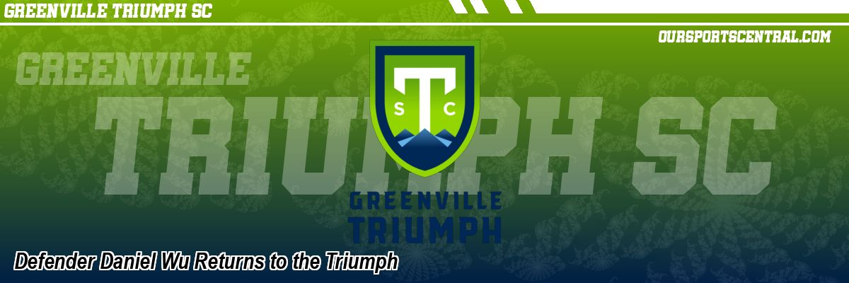 Defender Daniel Wu Returns to the Triumph