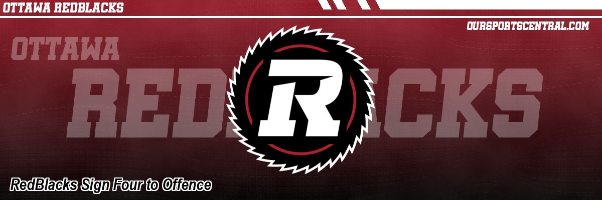 RedBlacks Sign Four to Offence