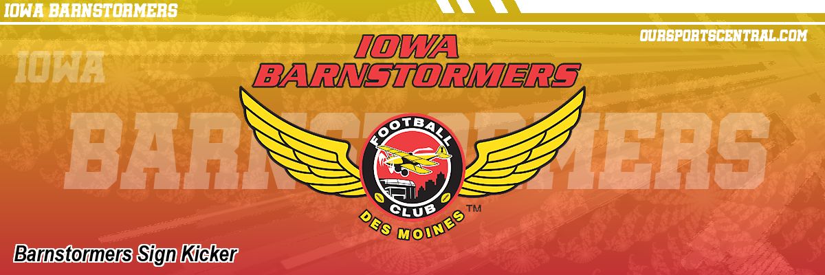 Barnstormers Sign Kicker