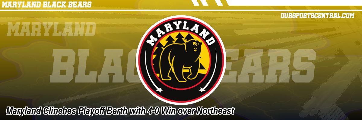 Maryland Clinches Playoff Berth with 4-0 Win over Northeast