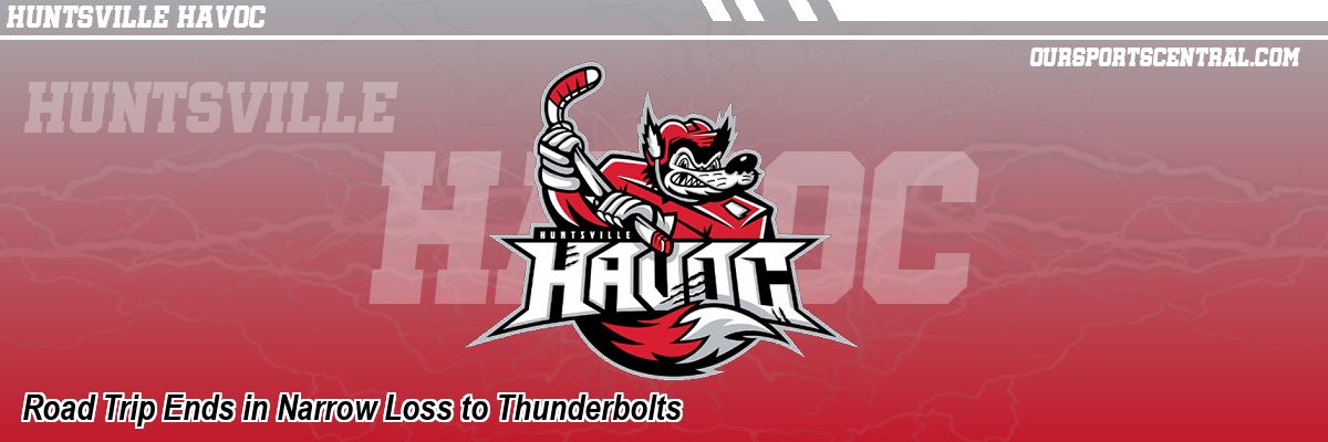 Road Trip Ends in Narrow Loss to Thunderbolts