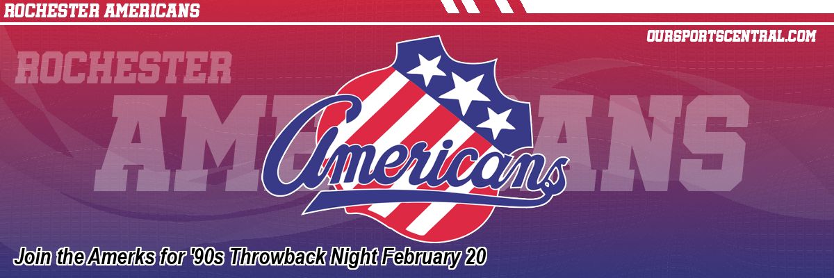 Join the Amerks for '90s Throwback Night February 20