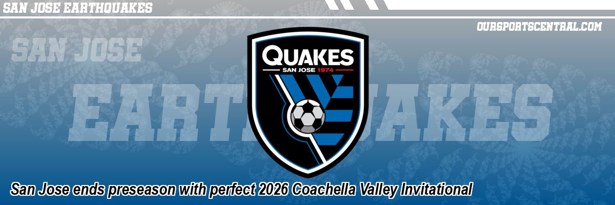 San Jose ends preseason with perfect 2026 Coachella Valley Invitational
