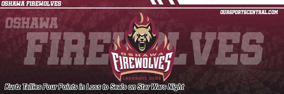 Kurtz Tallies Four Points in Loss to Seals on Star Wars Night