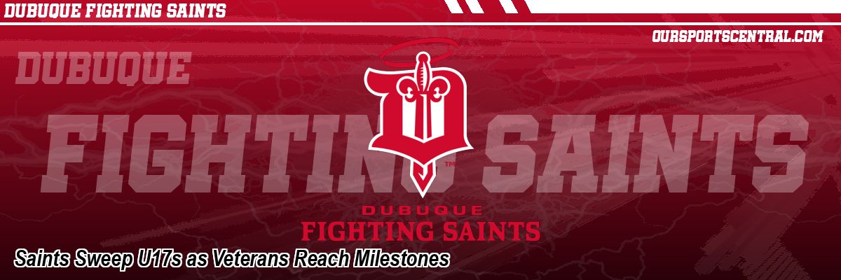 Saints Sweep U17s as Veterans Reach Milestones