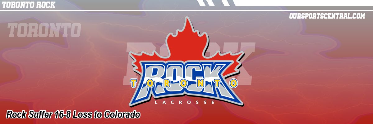 Rock Suffer 16-8 Loss to Colorado